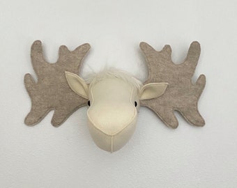 Moose head, moose head decor, moose head decor, moose decorations, moose wall decor, moose nursery, moose decoration, moose wall, moose