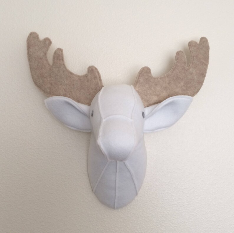 stuffed deer head for nursery
