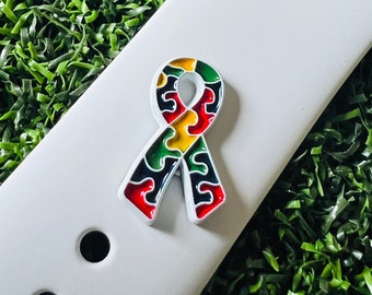 Autism awareness charm Apple watch Magicband compatible