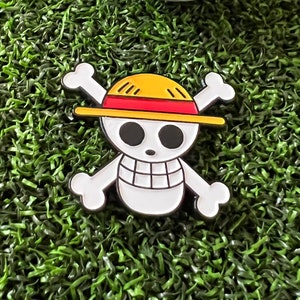 Golf Ball Marker Custom Made Jolly Roger magnetic