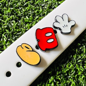 Watchband Charms Mouse Pieces Applewatch fitbit magicband compatible