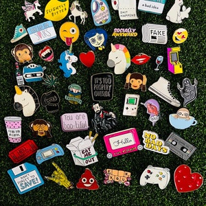 Enamel Pin Mystery 3 Pack Random custom designs High Quality