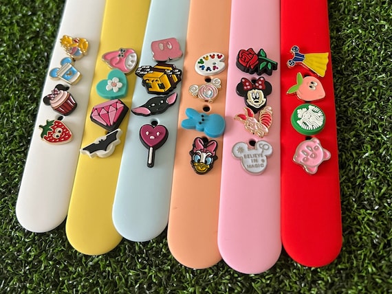 Watch Band Charms Mystery Pack: Apple Watch & MagicBand Compatible (4-Pack)
