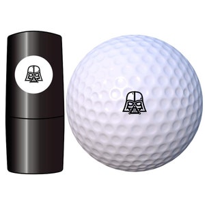 Golf Ball Stamp Dark Side Permanent Ink Waterproof