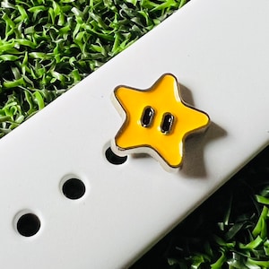 Watch band charm yellow star solid metal smartwatch bands magicband compatible