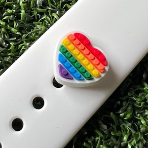 Rainbow watchband charm Apple watch Magicband
