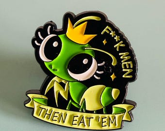 Enamel Pin Funny F*** Men Custom pins for backpacks and more