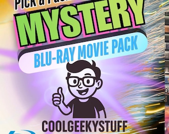 Mystery Blu-ray Movie box – Blockbusters, Classics, All Genres