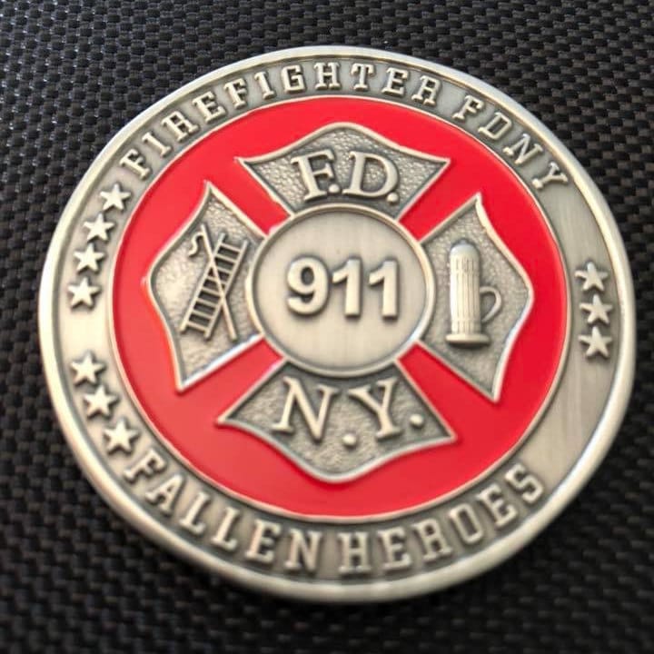 FDNY Firefighter First Responder Challenge Coin 911 - Etsy