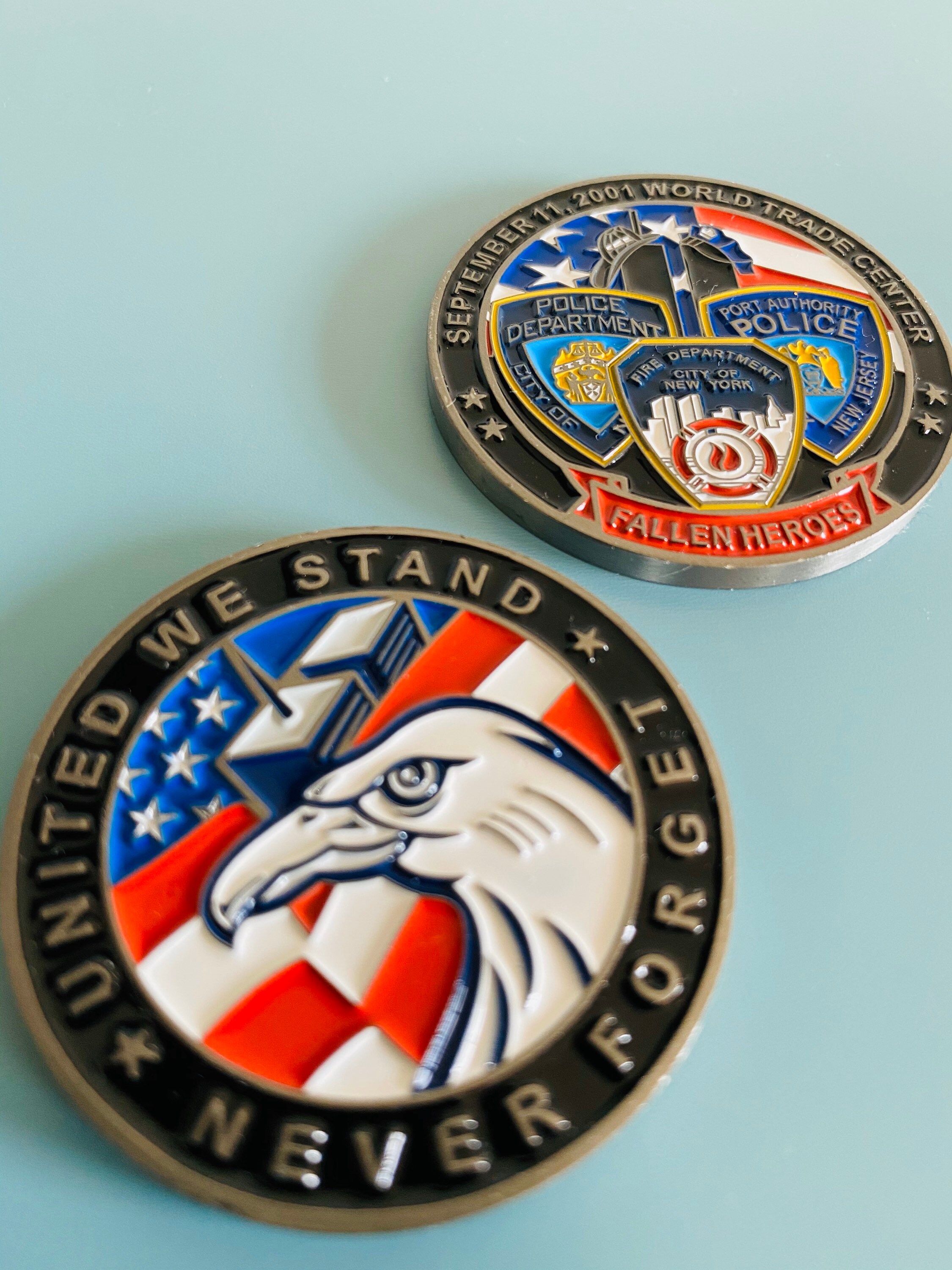 First Responder Challenge Coin PDNY FDNY PAPD 911 | Etsy