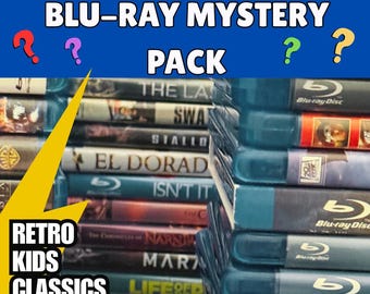 Mystery Movie box - Random mix retro, classic, blockbusters. Pick a Pack