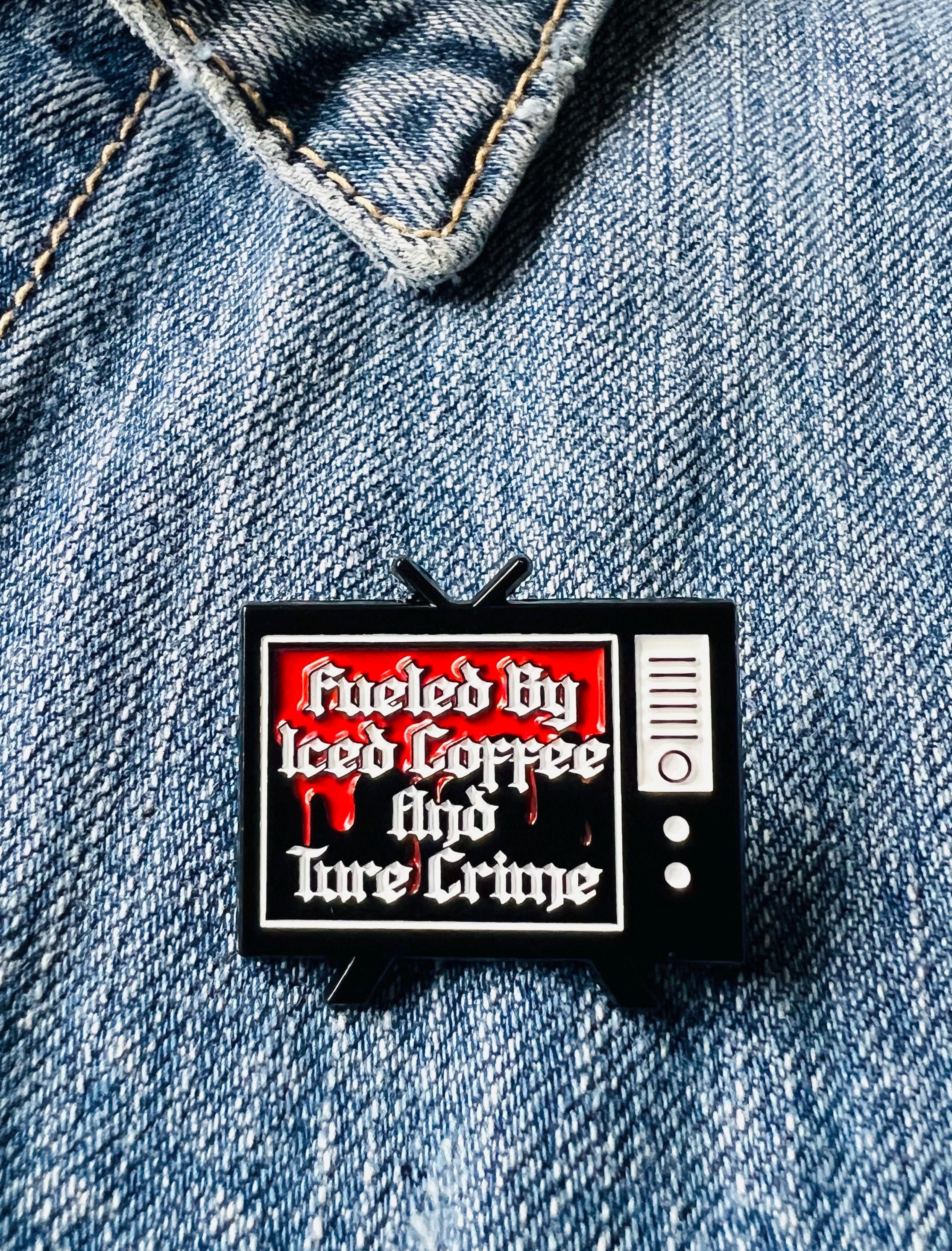 Iced Coffee Enamel Pins for Jackets Backpacks and More Custom Designs ...