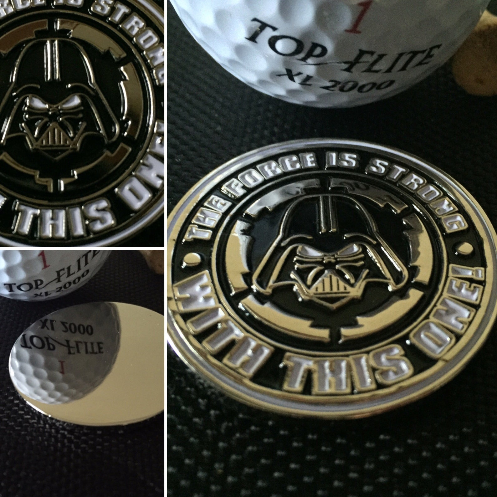 Star Wars Darth Vader Golf Ball Marker Gift Etsy