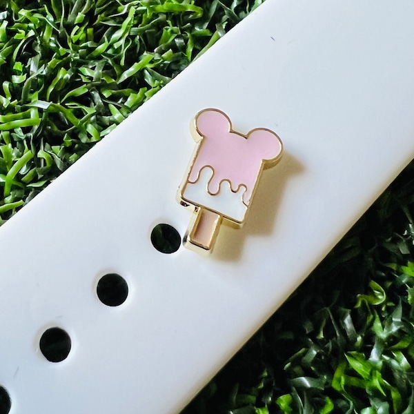 Watchband charm mouse ice cream Apple watch Magicband