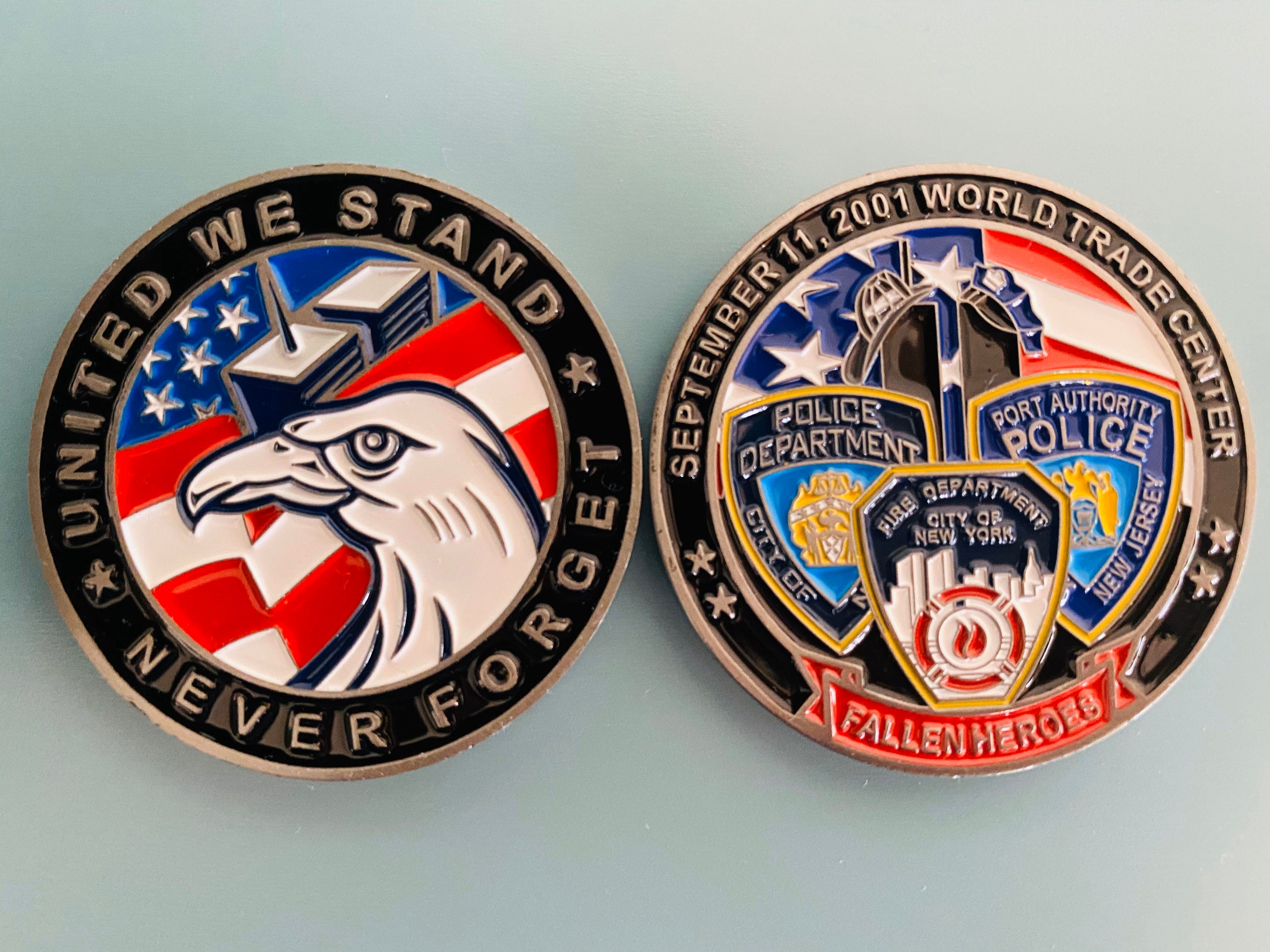 First Responder Challenge Coin PDNY FDNY PAPD 911 | Etsy