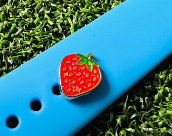 Strawberry Watchband charm solid metal Apple watch Magicband