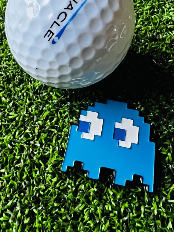Retro Game Ghost Golf Ball Marker: Enamel Pixel Art - Etsy