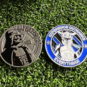 golf ball marker vader rex magnetic 2 pack
