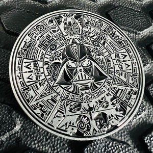 Challenge Coin Vader Galaxy Design USA New