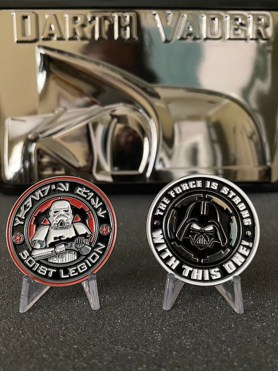 Golf Ball Marker Coins 2 Pack  and 501st trooper