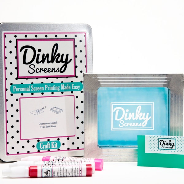 Personalised Logo Silk Screen Printing Kit.