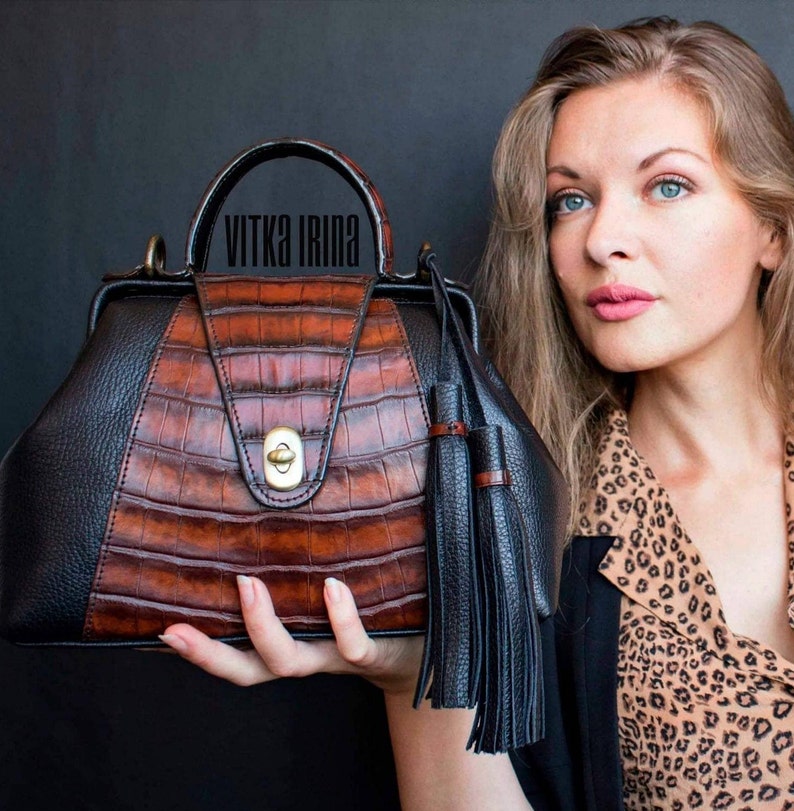 Leather Tassels Leather Accessories for Bag Leather Genuine Etsy