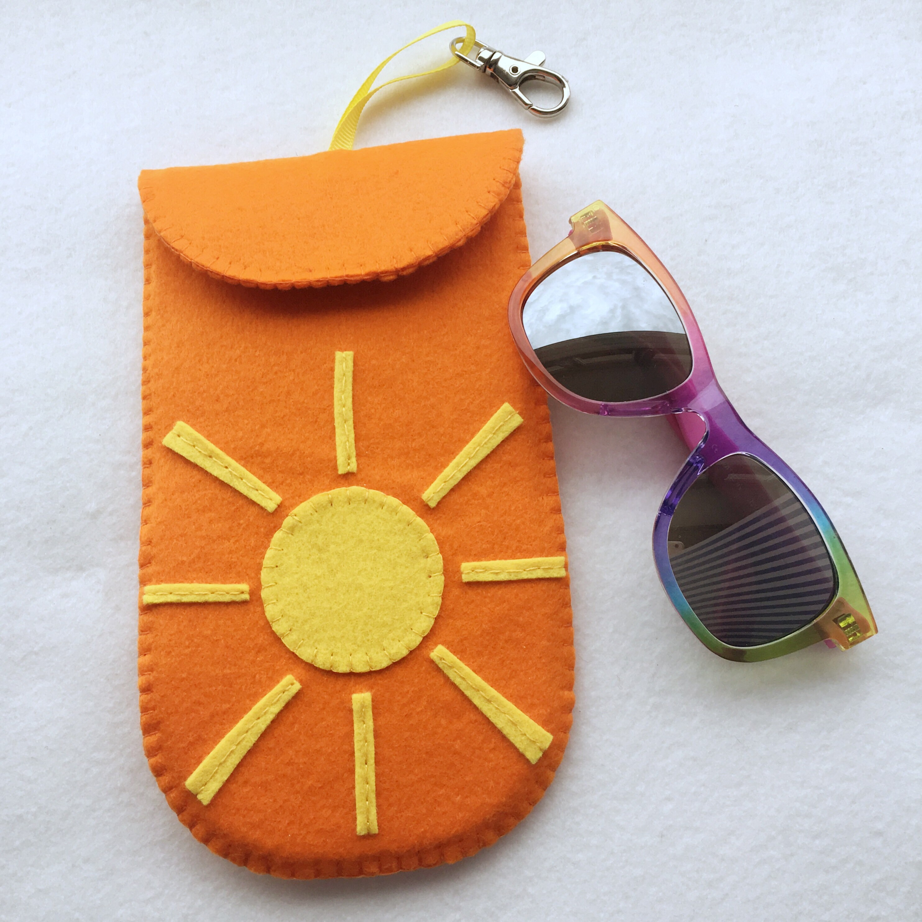 Children's Sunshine Design Glasses or Sunglasses Case Etsy UK