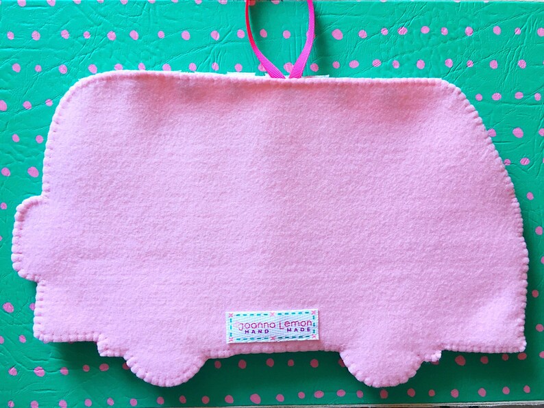 Pink Camper Van Hair Bobble and Clip Organiser Hair Clip Etsy