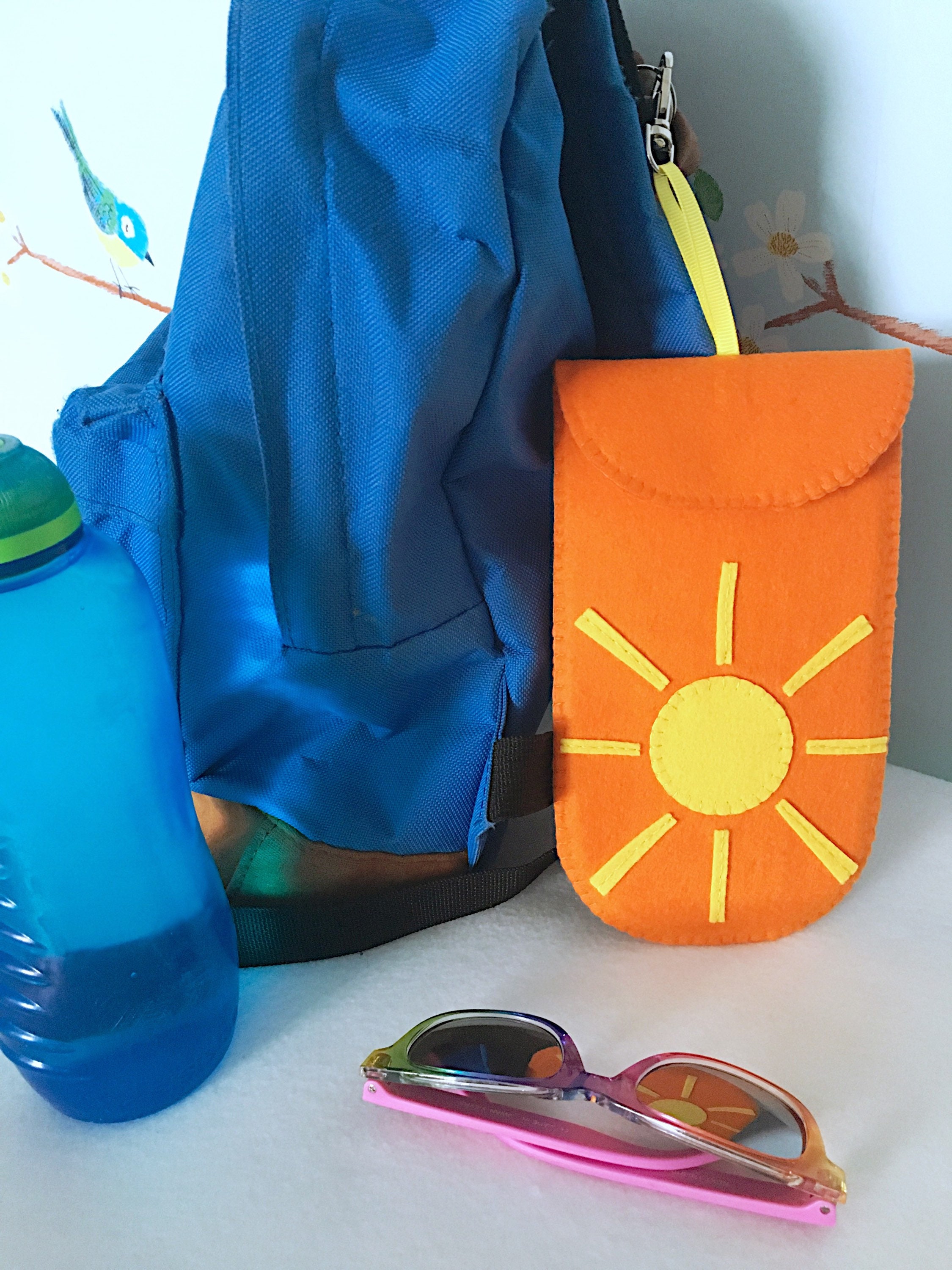 Children's Sunshine Design Glasses or Sunglasses Case Etsy UK