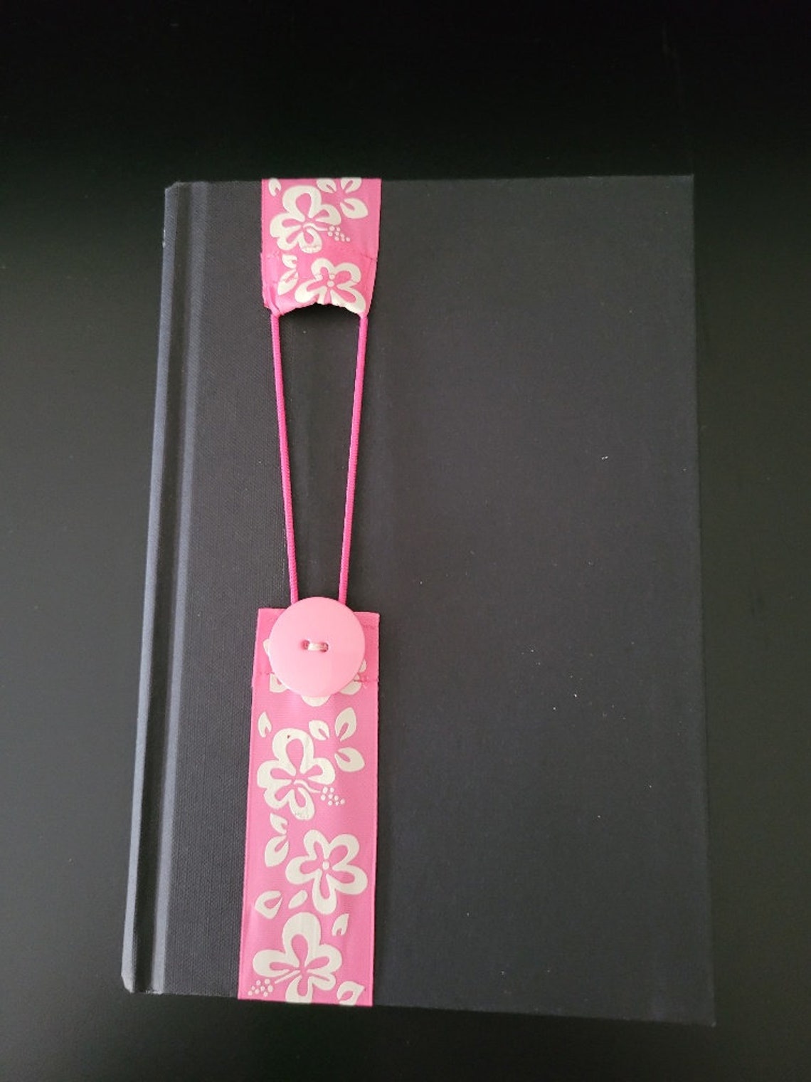 Bookmarks-made From Ribbon Scraps, Found Buttons, and New Elastic Hair ...