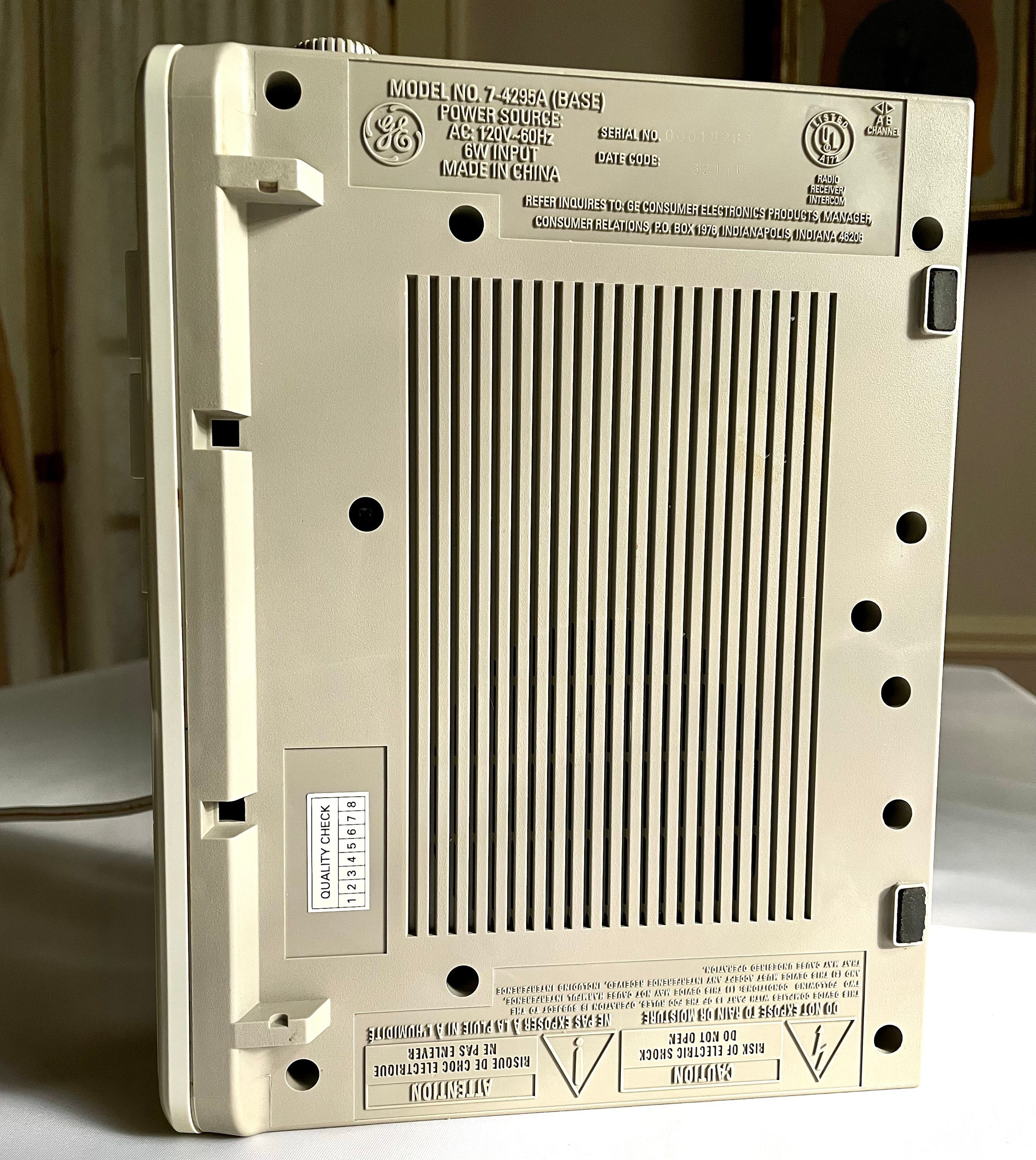 1980 Vintage GE Spacemaker Clock Radio AM/FM W Etsy