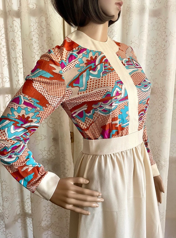 Reworked Vintage Portal Maxi Dress (S/M)