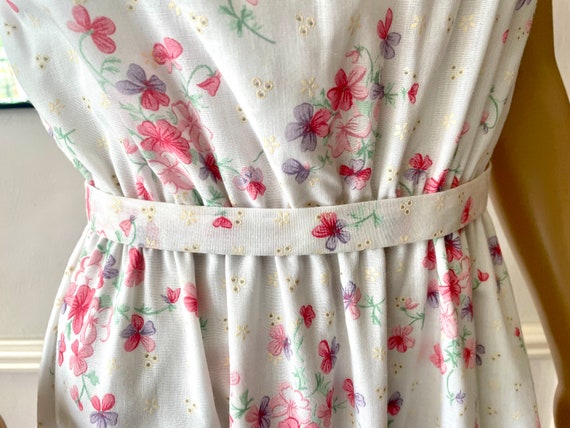 Beautiful Vintage 1960s Maxi Sundress Dress Flora… - image 3