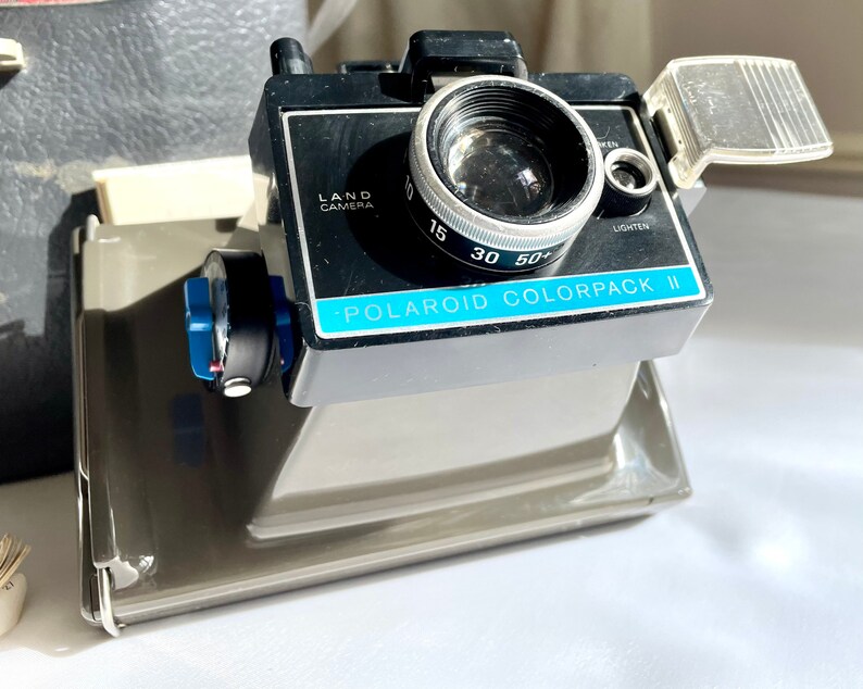 Vintage 1969 Polaroid Colorpack II Land Instant Film Camera, With Case ...