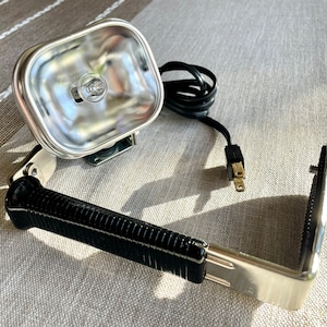 Vintage 1960s Cameralite Acme-Lite Movie Camera Light Super 8 Orig Bulb WORKS!
