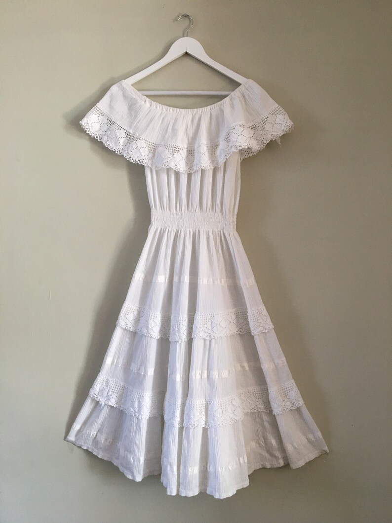 vintage cheesecloth dress