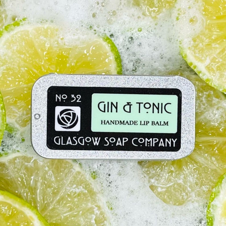 GIN & TONIC Scottish Gift Set Soap Gift Box Pamper Pack Handmade Scottish Soap from Glasgow Soap Company image 5