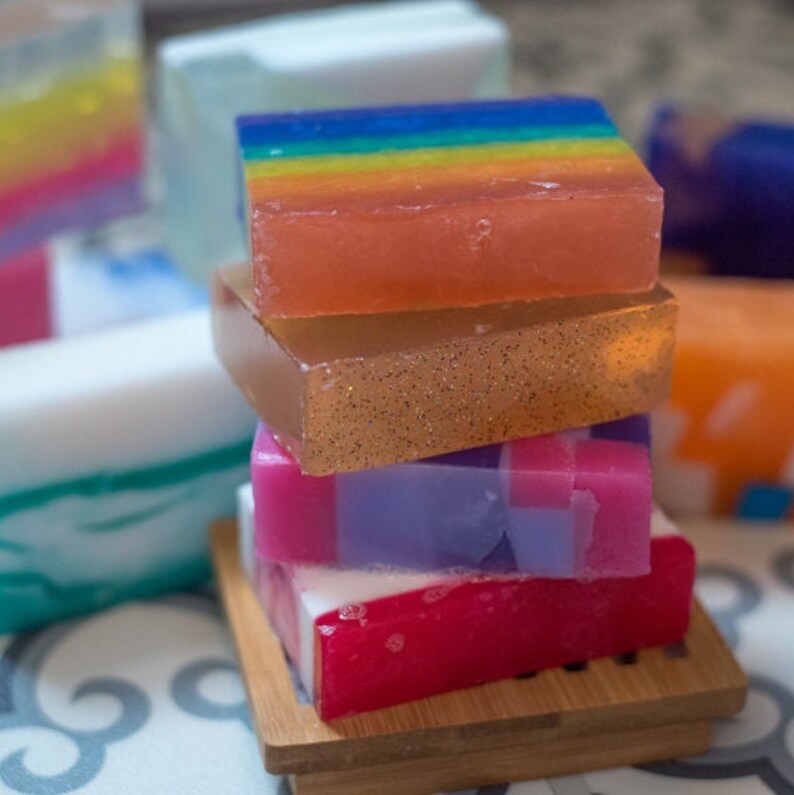 4 for 15 HANDMADE SOAP, Special Offer, Vegan Gift, SLS and Paraben Free, Handmade in Scotland by Glasgow Soap Company image 5