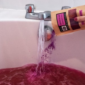 TURKISH DELIGHT Epsom Bath Salts, turns water pink, Handmade by Glasgow Soap Company image 5