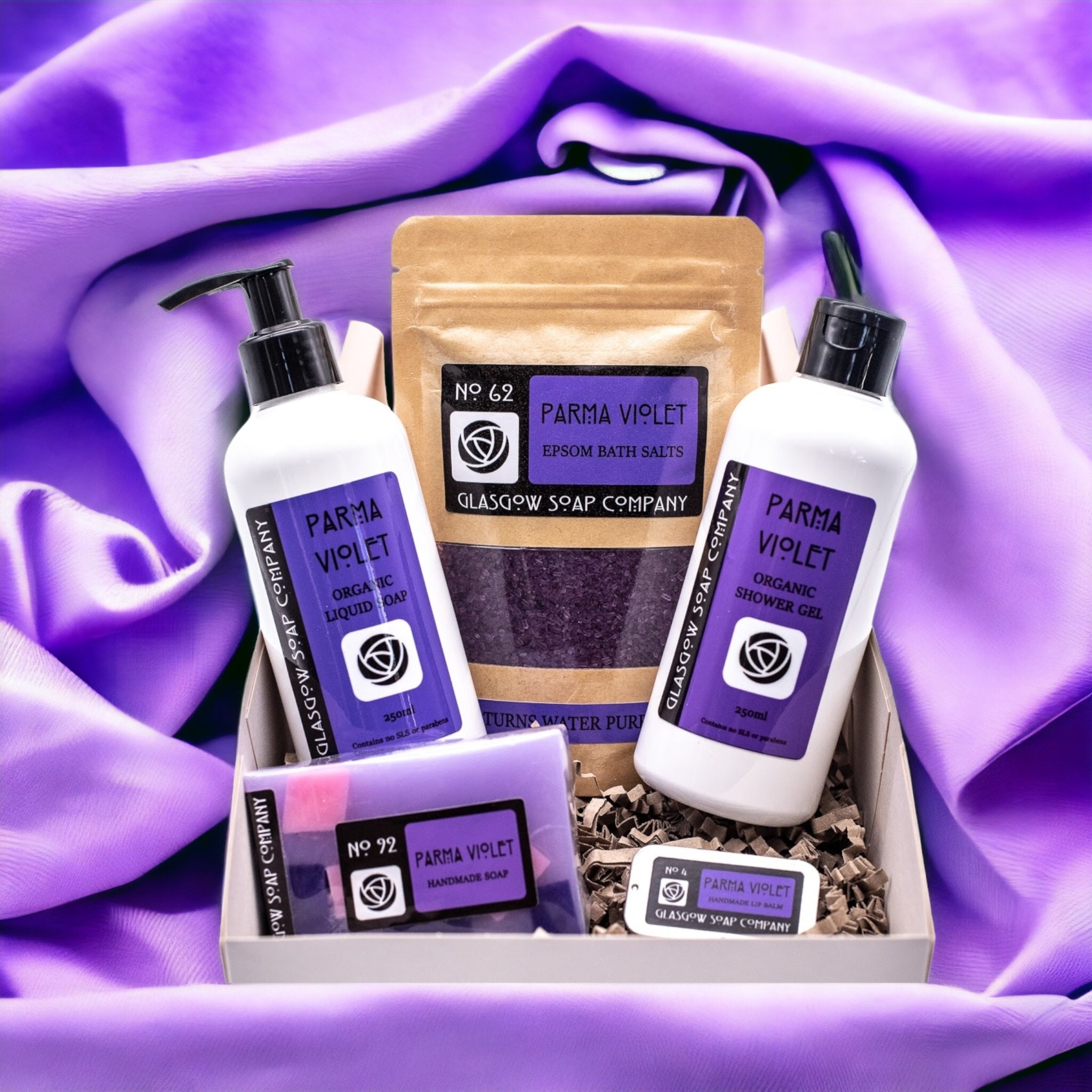 vintage solid perfume compact - violet posy box — marble & milkweed