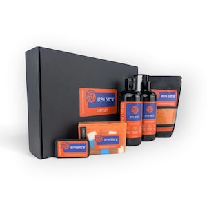 Iron Brew Complete Bath & Body Gift Set - Handmade Scottish Soap from Glasgow Soap Company