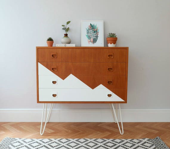 Items Similar To Sold Sold Mid Century Chest Of Drawers