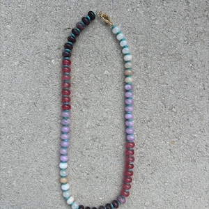 Gemstone Beaded Necklace