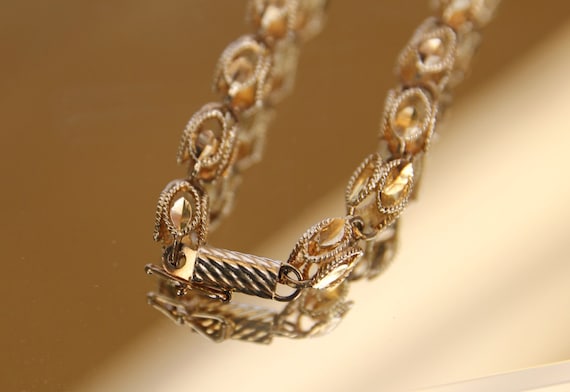Vintage 14K Yellow Gold Turkish Rope 