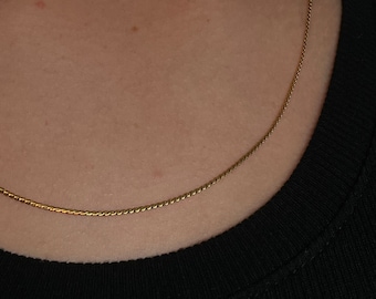 Vintage 18Kt Gold Solid ‘S’ Chain