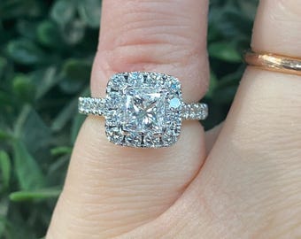 Princess-cut Engagement Ring, Neil Lane Engagement Ring, Princess