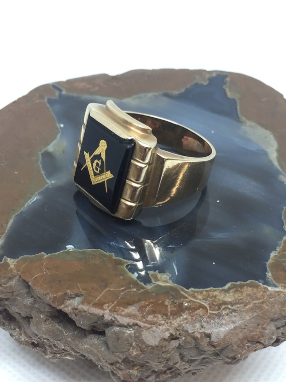 Vintage masonic rings for sale deals