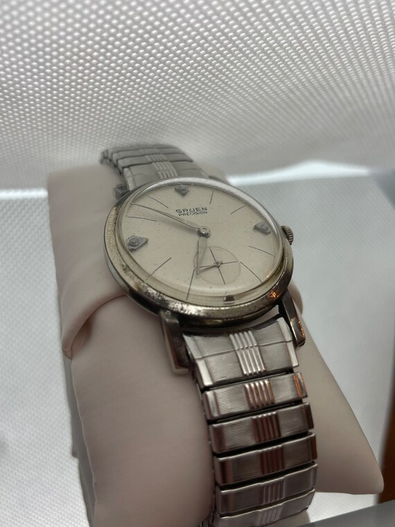 Vintage Gruen Watch, Gruen Watch, 10Kt Gold-Fille… - image 5