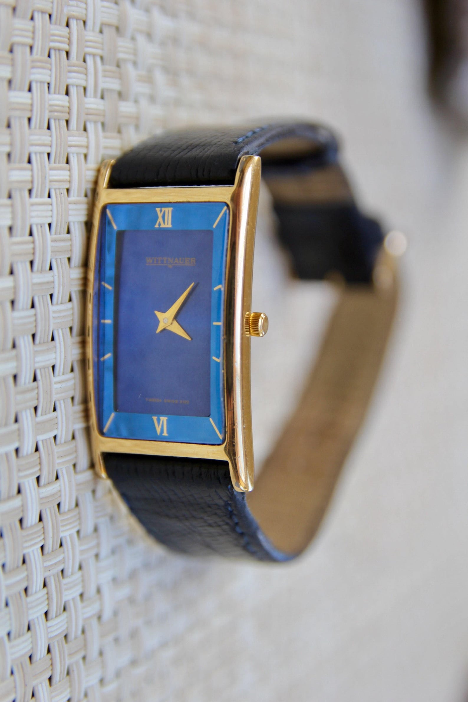 Vintage Wittnauer Men's Watch Unisex Watches Rectangular Etsy