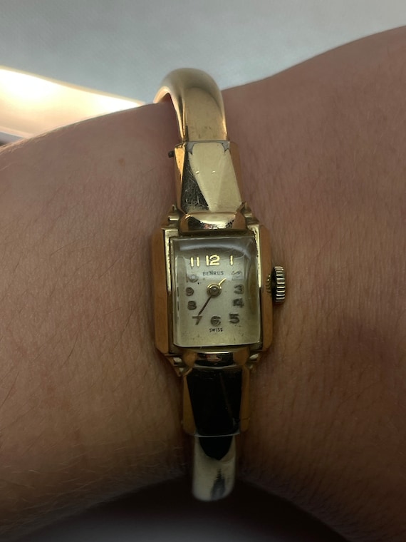 Vintage 10kt Gold Filled Swiss Watch - Etsy